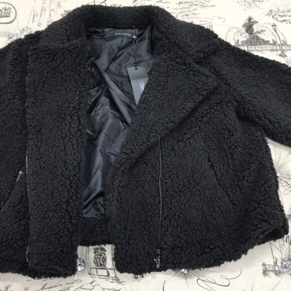 Silver Jeans Co.Chandelle Teddy Biker Jacket - Picture 6 of 9